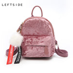 Beautiful Mini Velvet Backpack - 60% Off Today